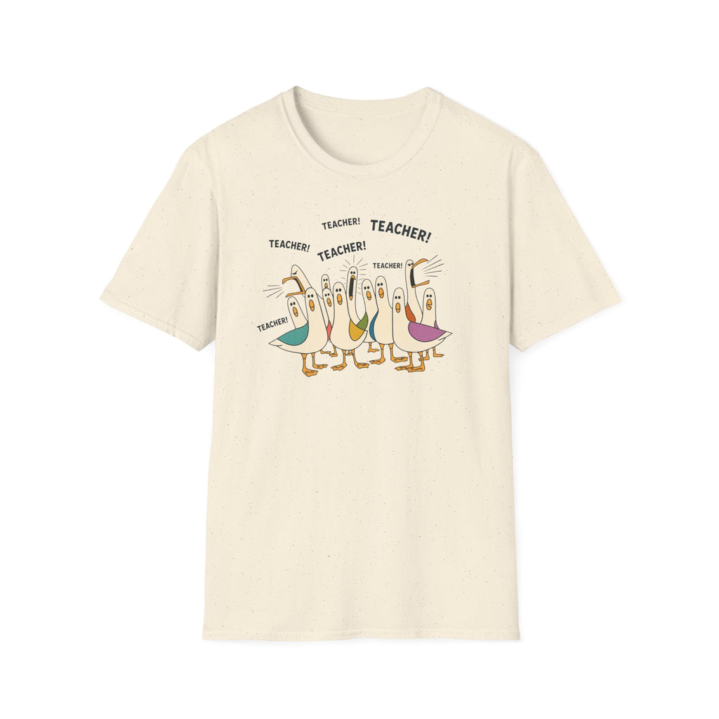 Duck Teacher T- shirt  T-Shirt