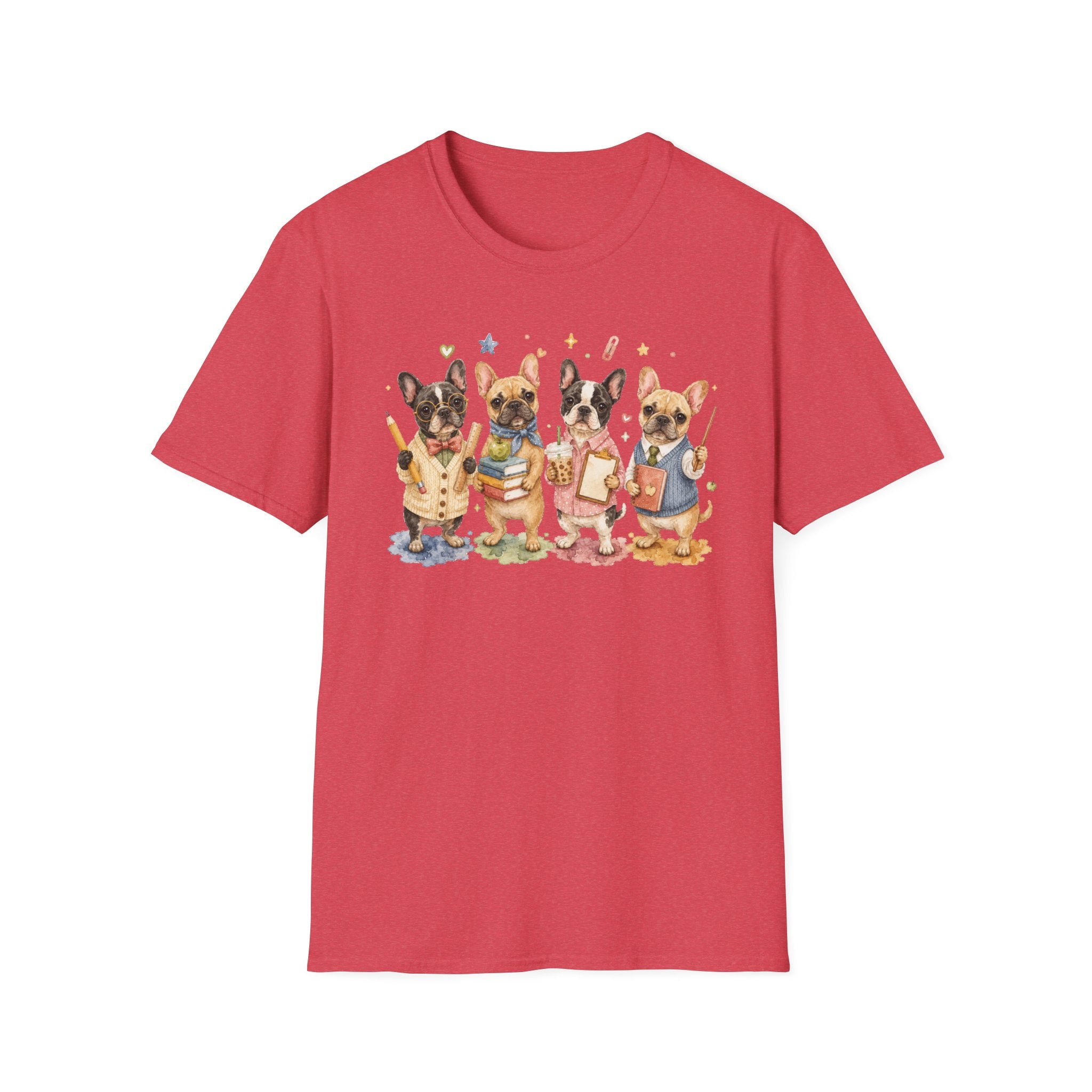 Frenchie Teacher  T-Shirt