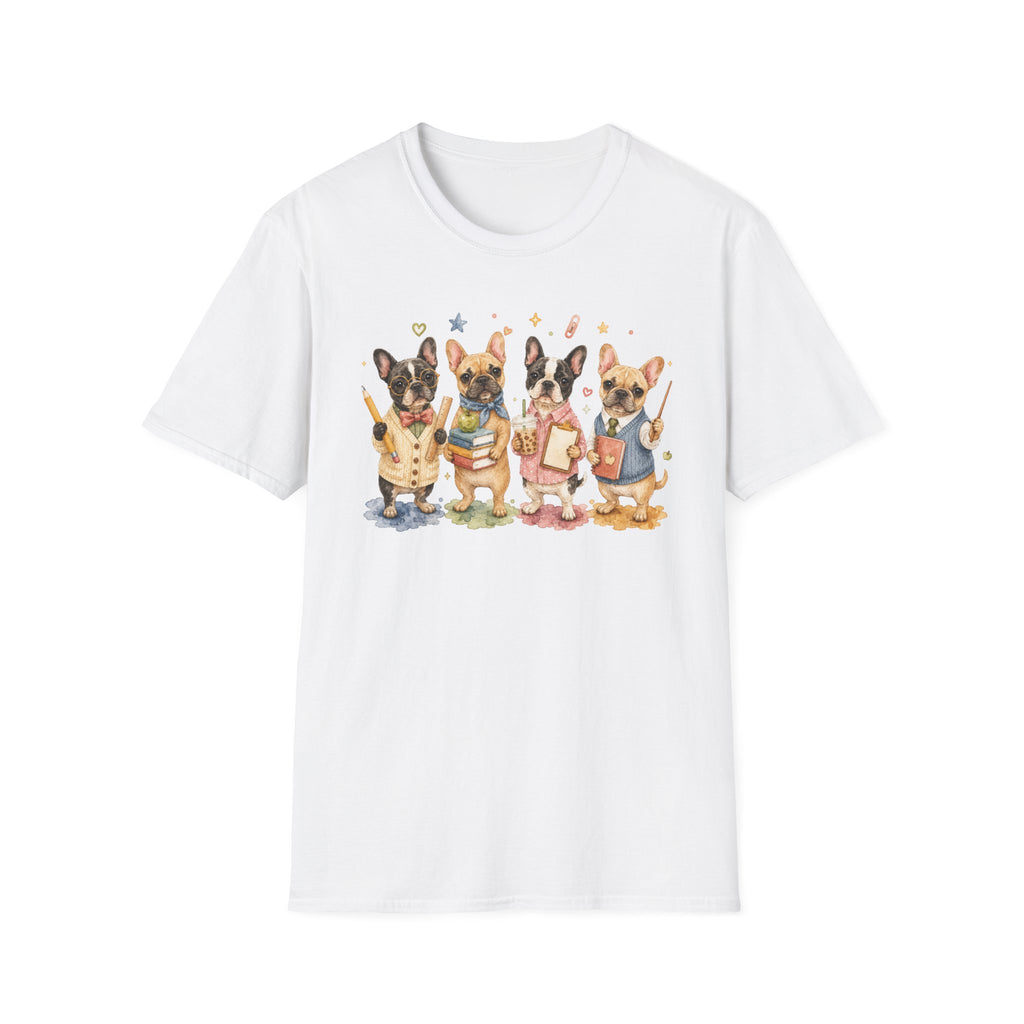 Frenchie Teacher  T-Shirt