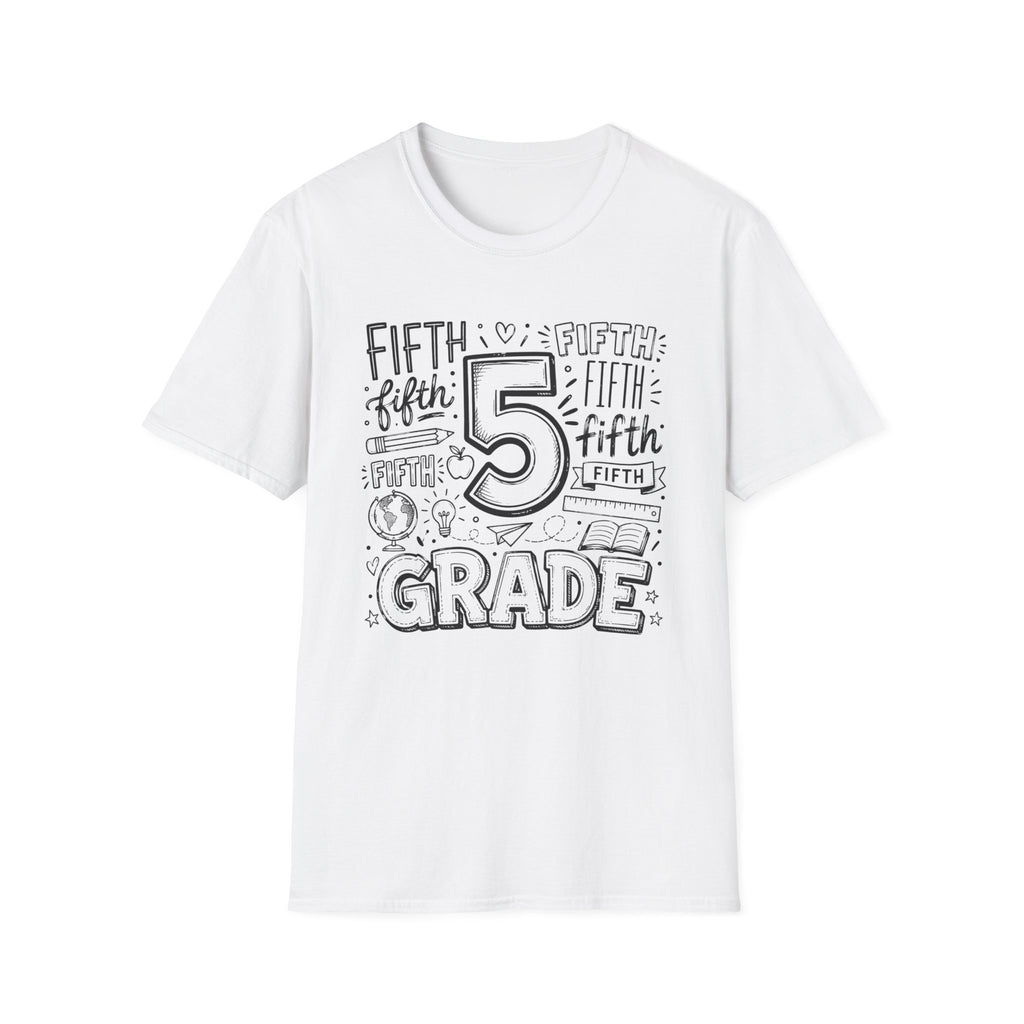 5th Grade Doodle T-Shirt