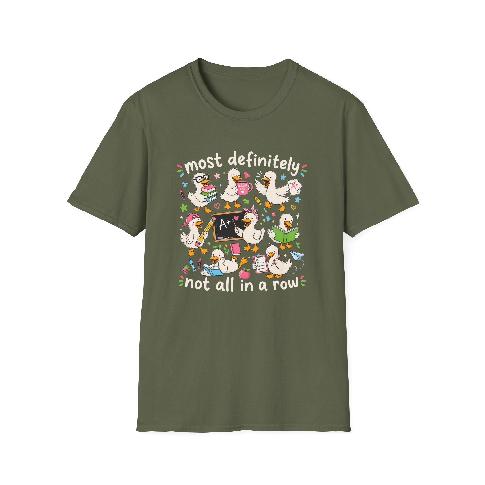 Duck in A Row  T-Shirt