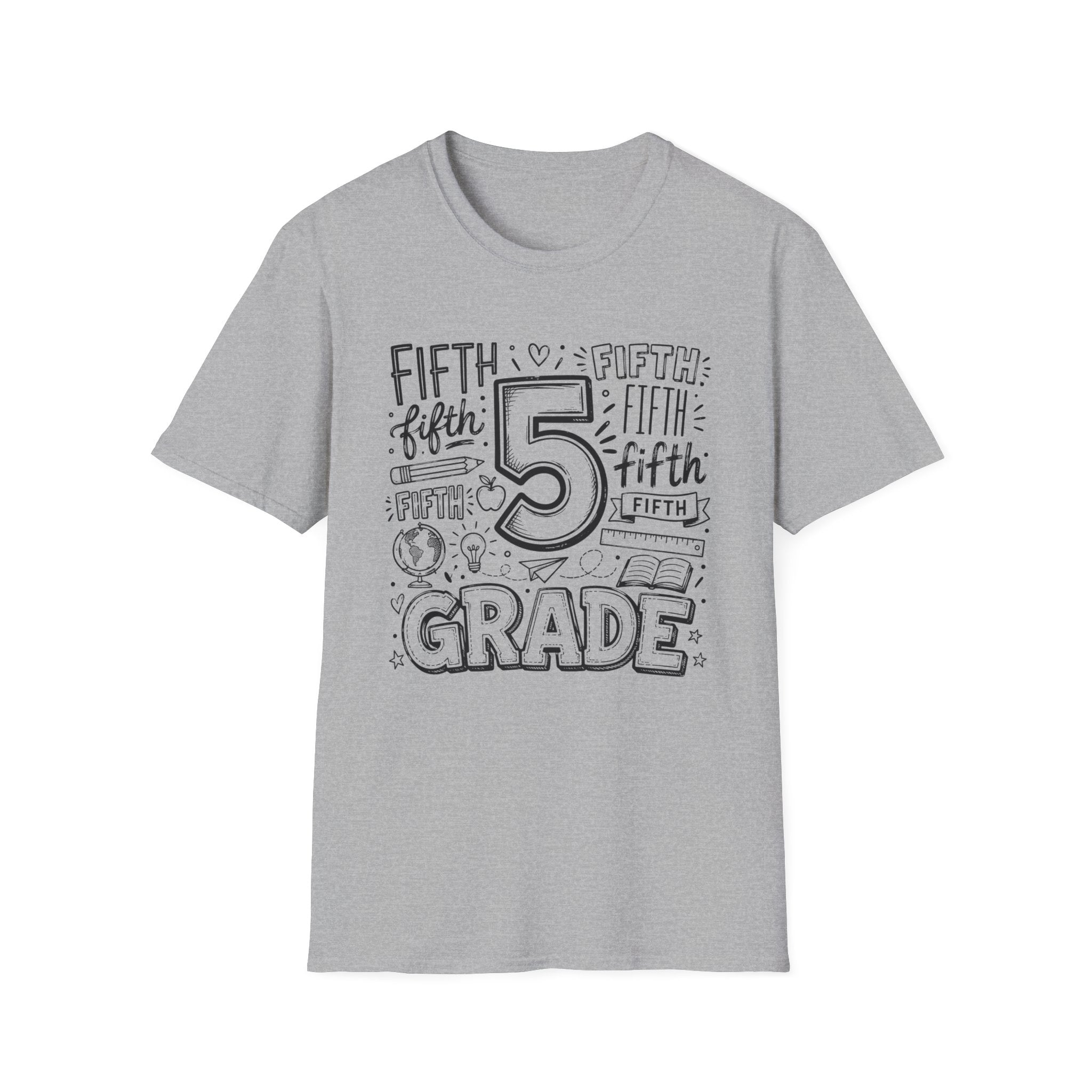 5th Grade Doodle T-Shirt