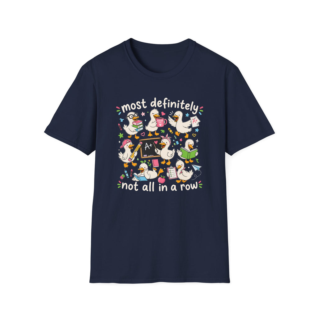 Duck in A Row  T-Shirt