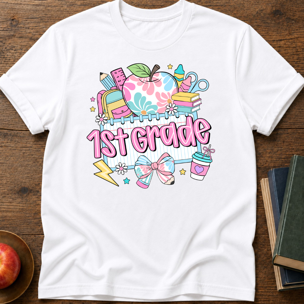 First Grade Coquette T-shirt