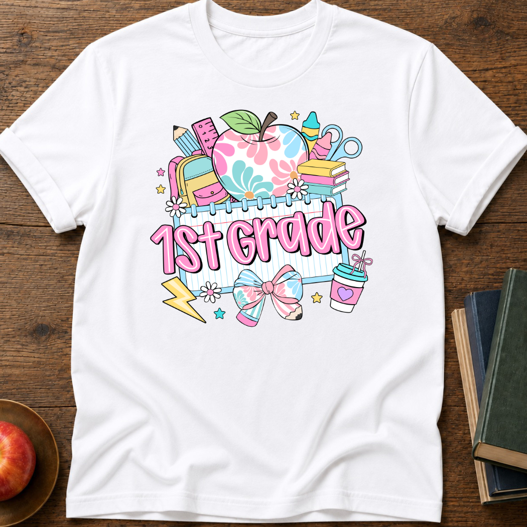 First Grade Coquette T-shirt
