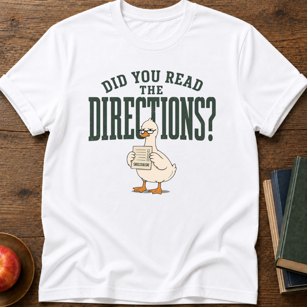 DId  You Read T-shirt