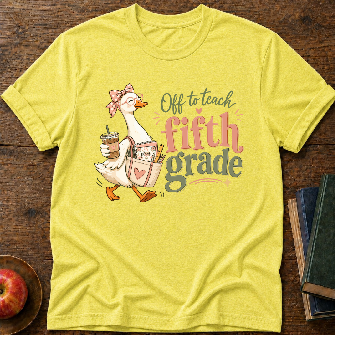 5th Grade Teacher T-shirt