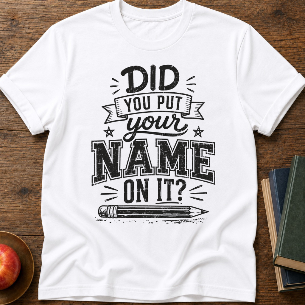 Did You Put T-Shirt