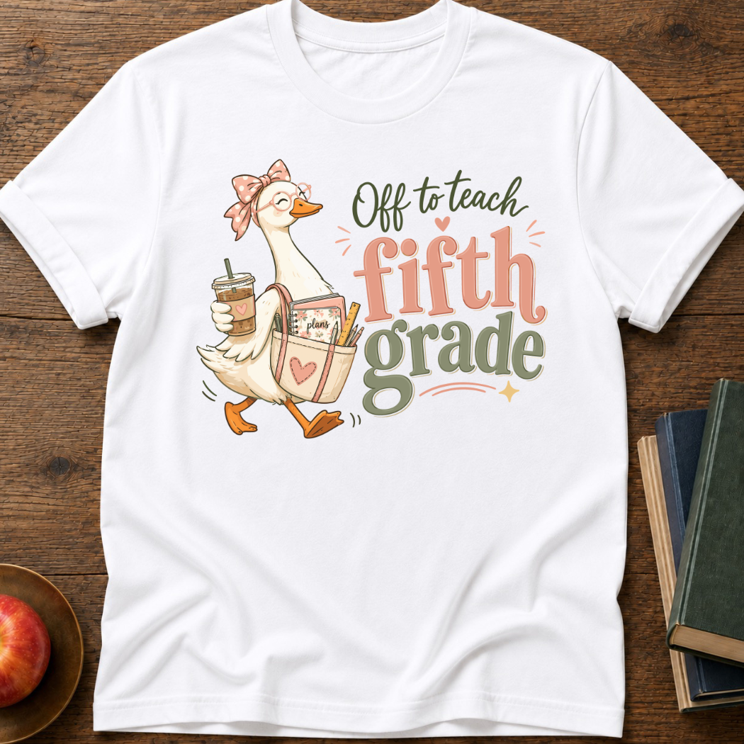 5th Grade Teacher T-shirt