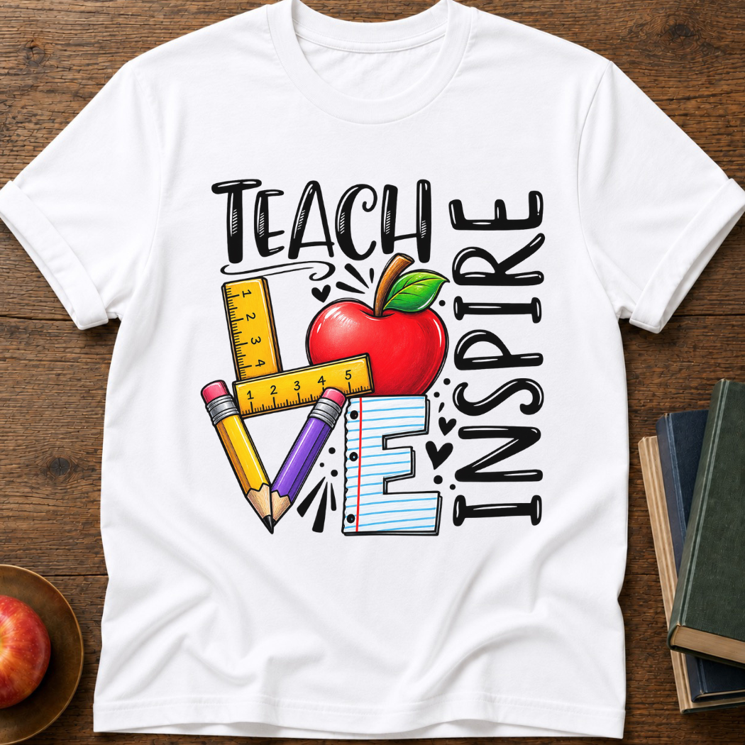 Teach Inspire  T-shirt