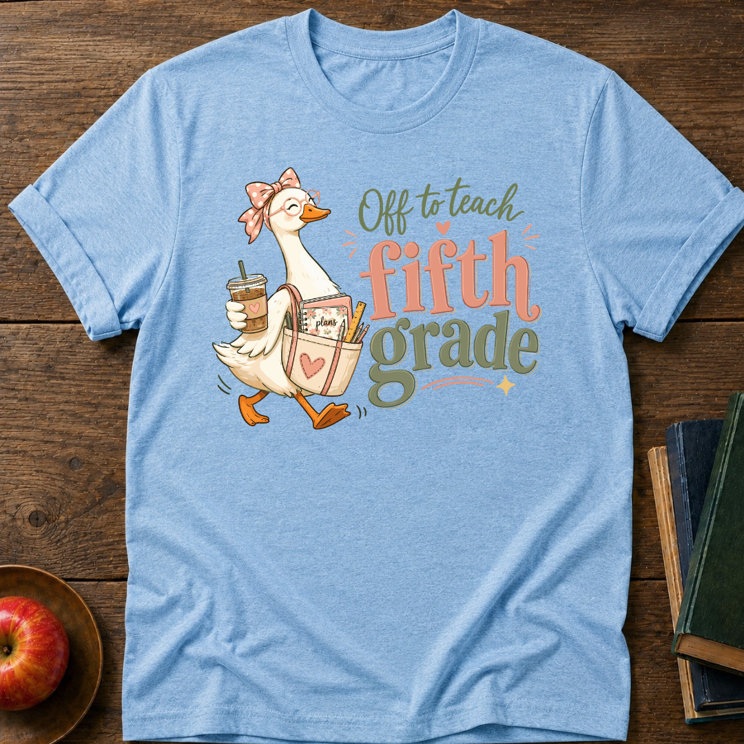 5th Grade Teacher T-shirt