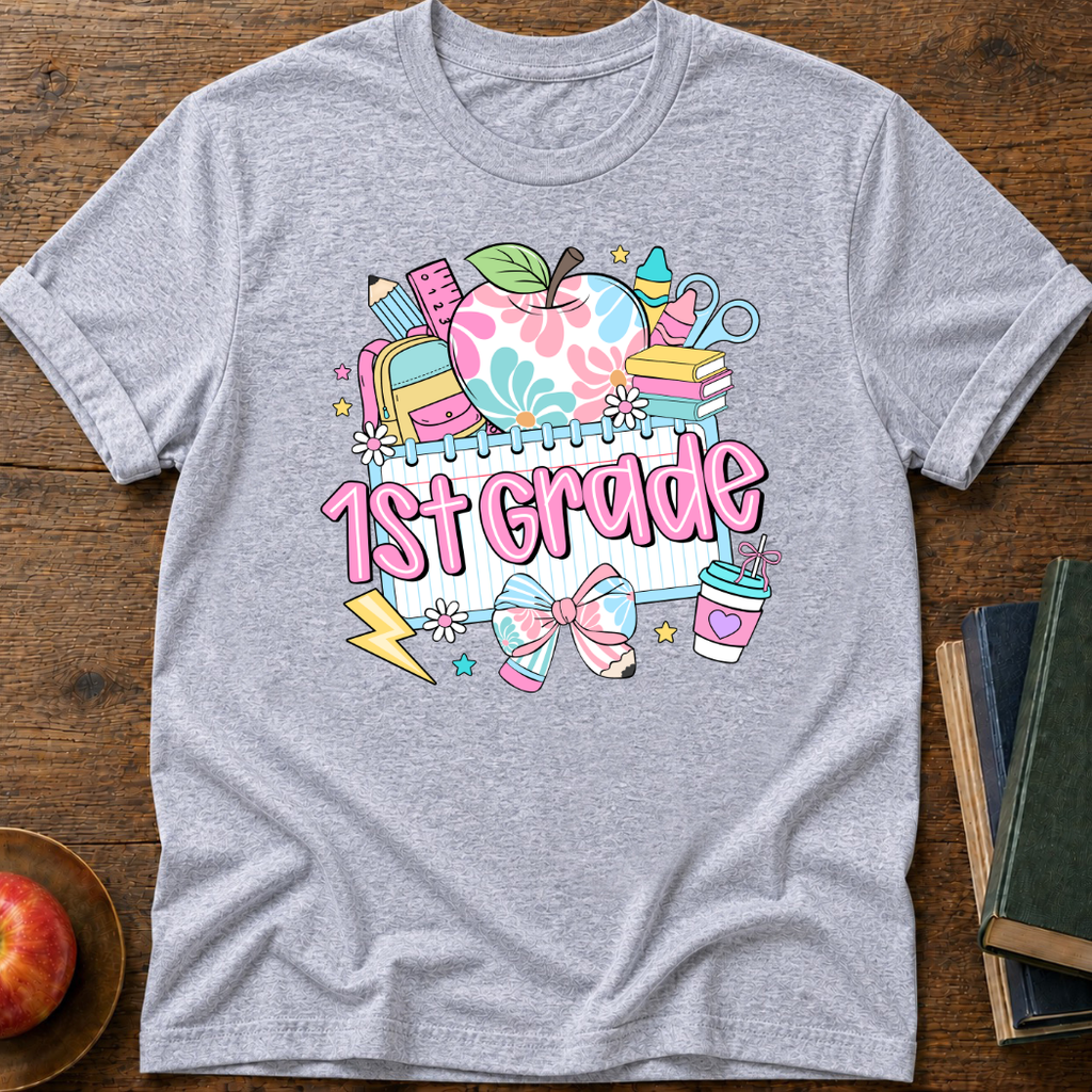 First Grade Coquette T-shirt