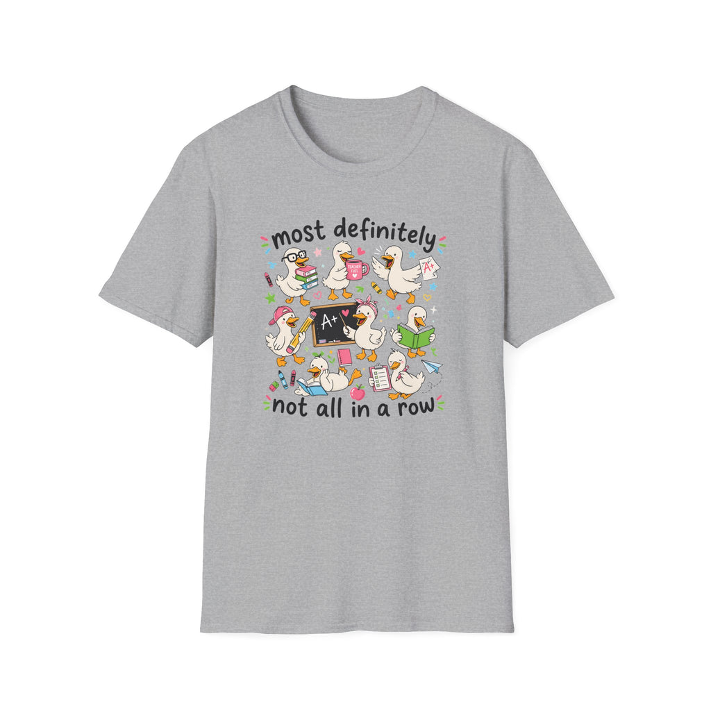 Duck in A Row  T-Shirt