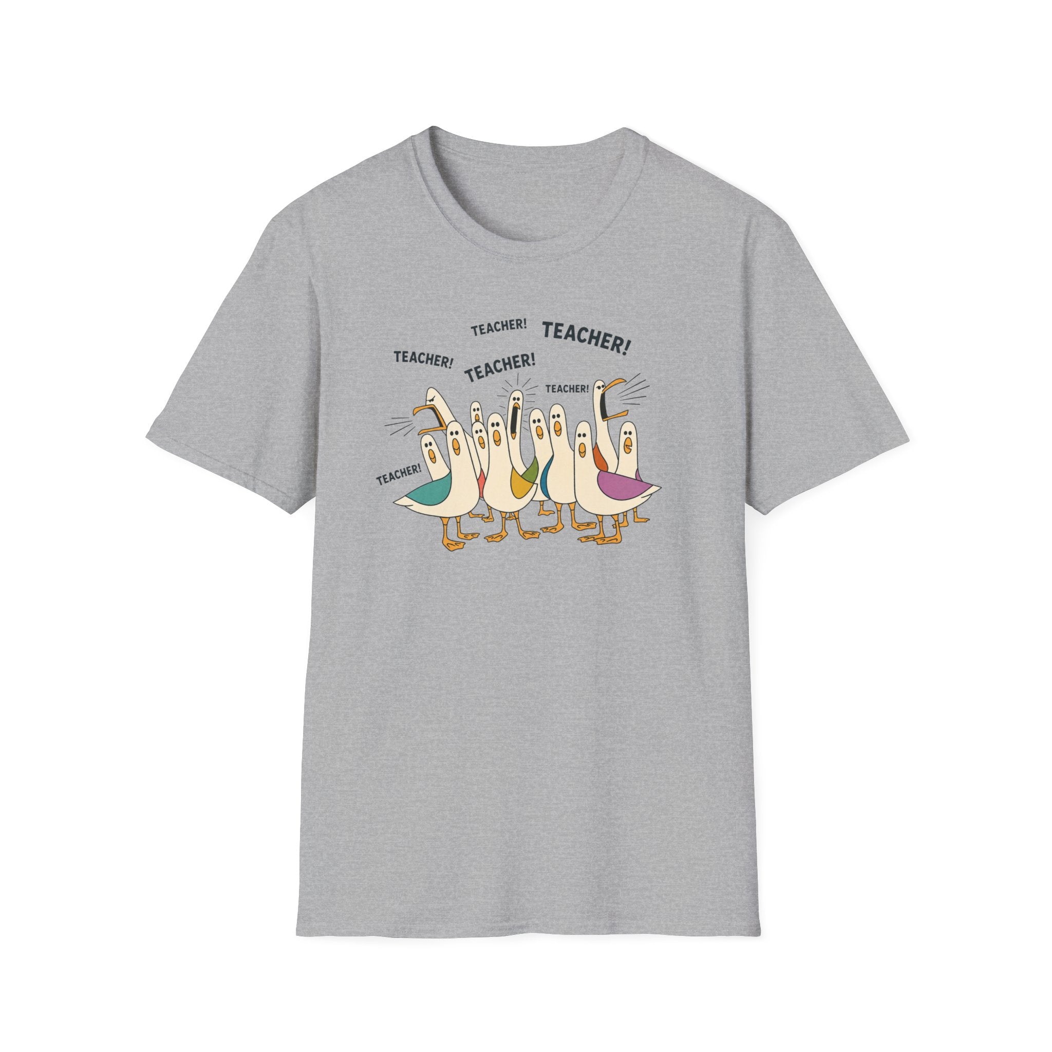 Duck Teacher T- shirt  T-Shirt