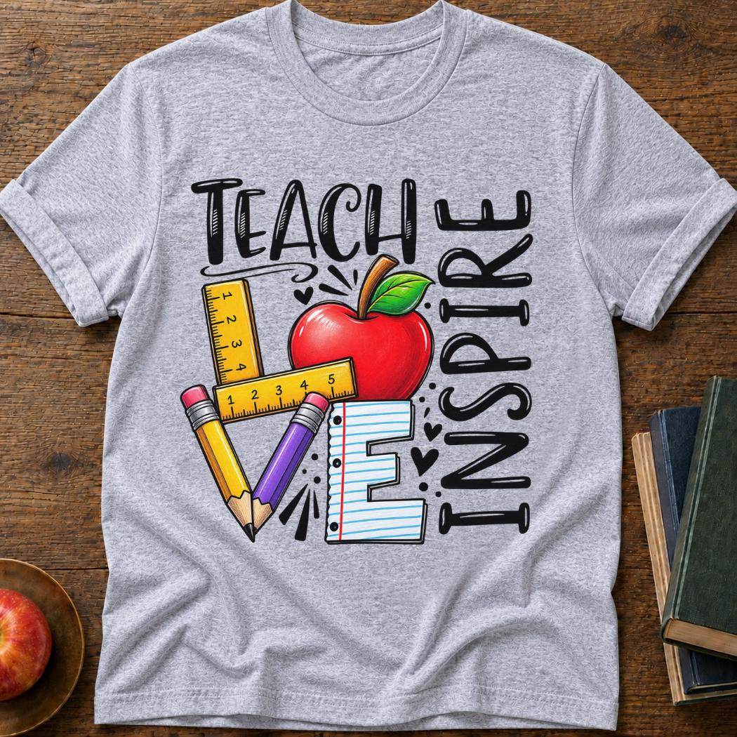 Teach Inspire  T-shirt