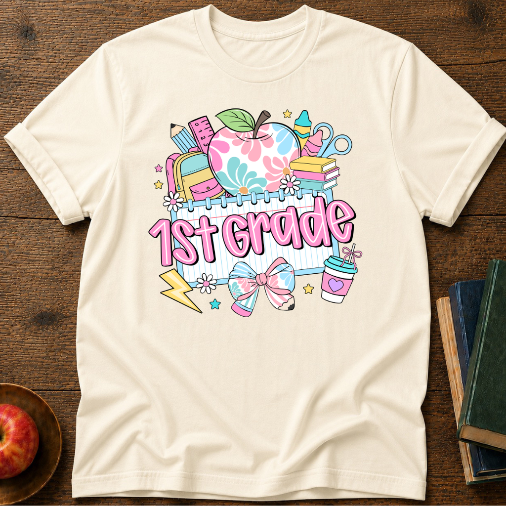 First Grade Coquette T-shirt