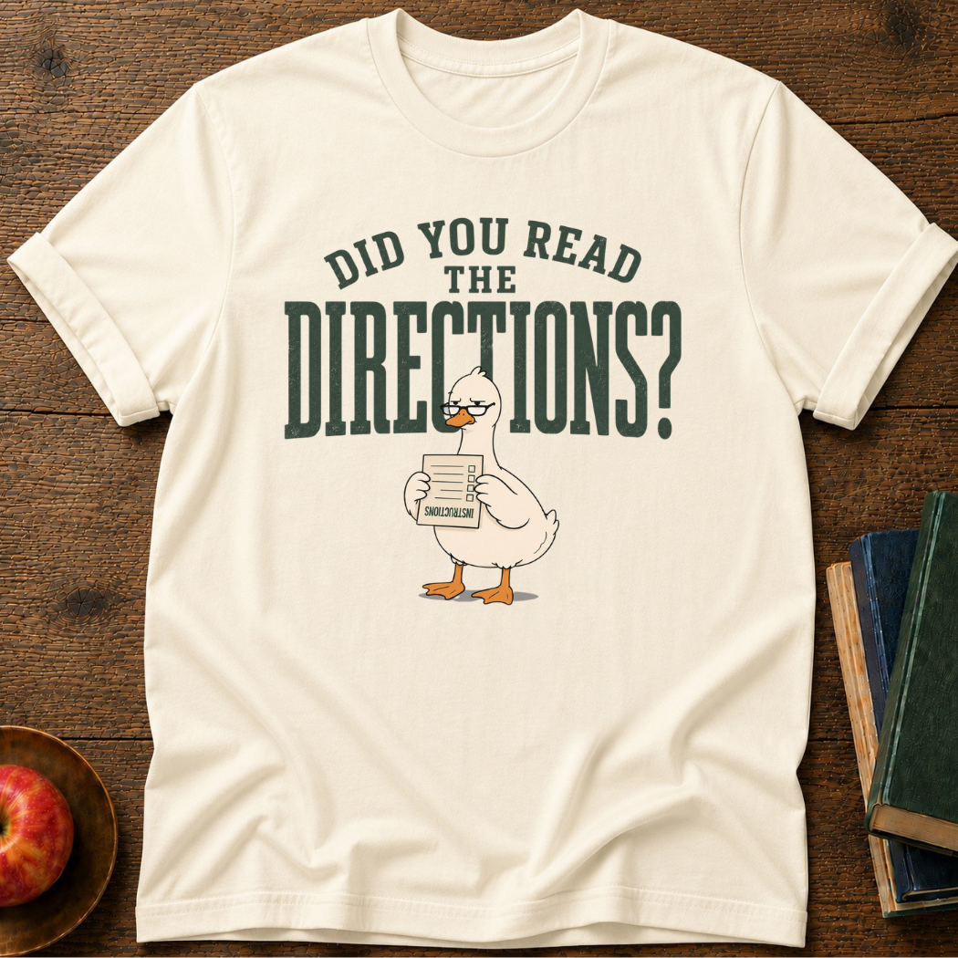 DId  You Read T-shirt
