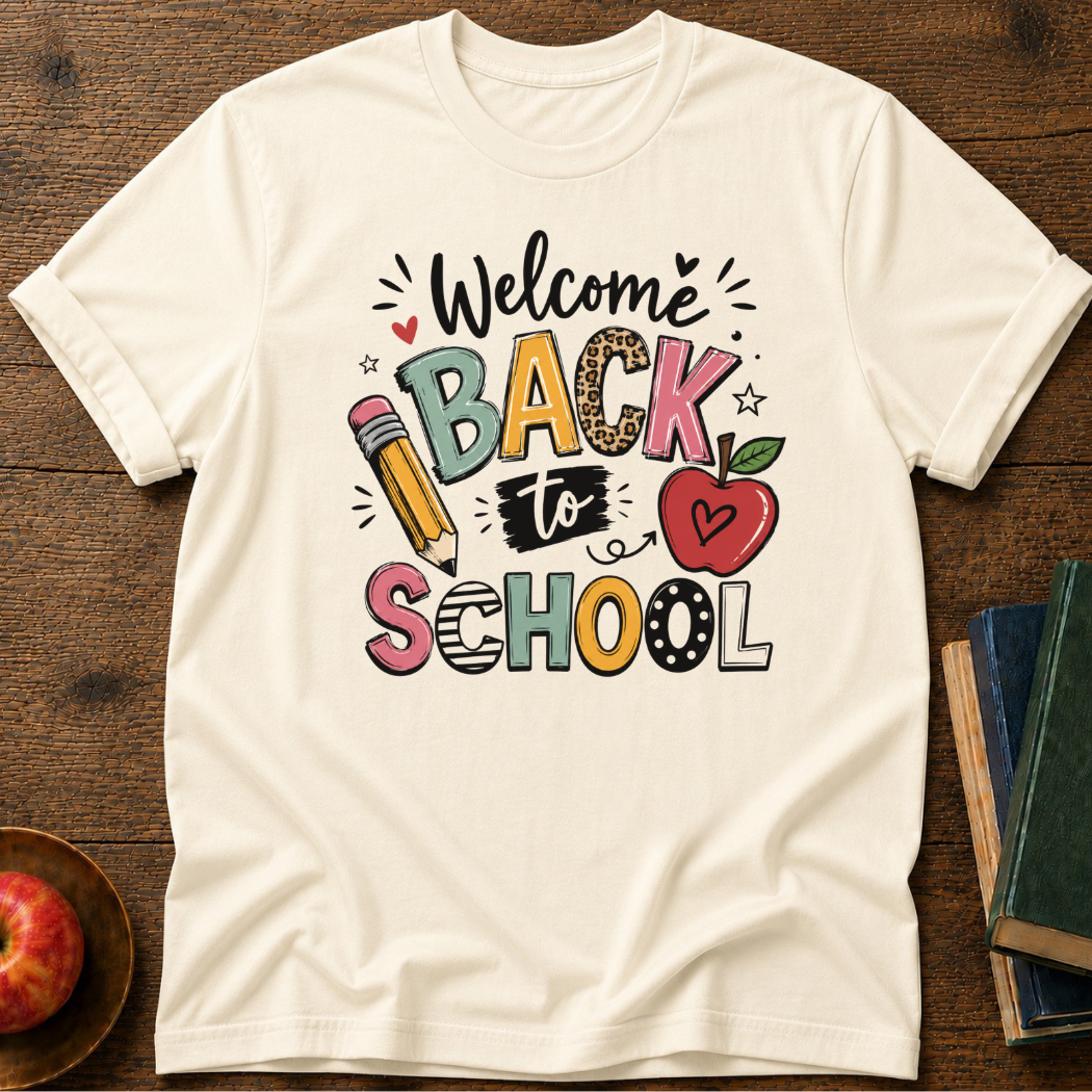 School Doodle T-shirt