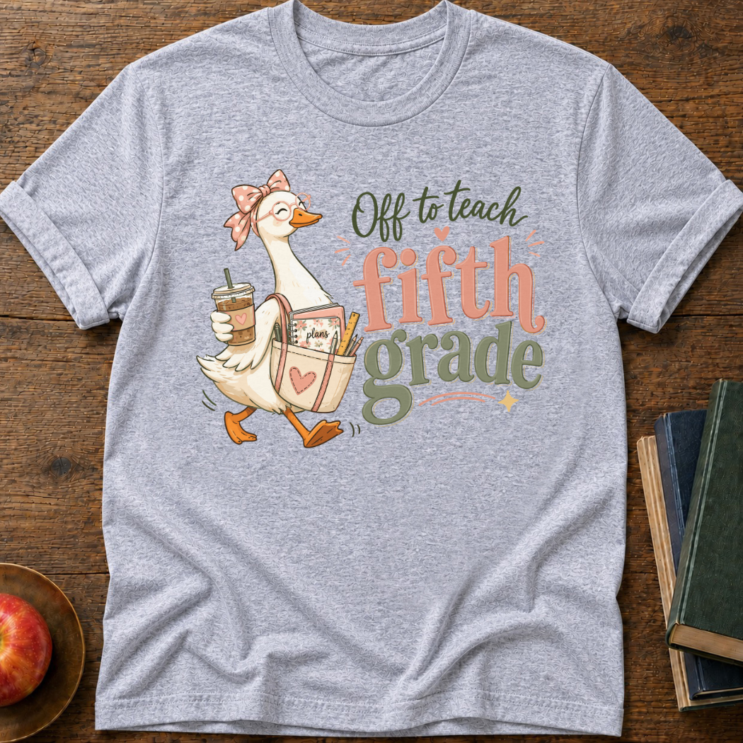 5th Grade Teacher T-shirt
