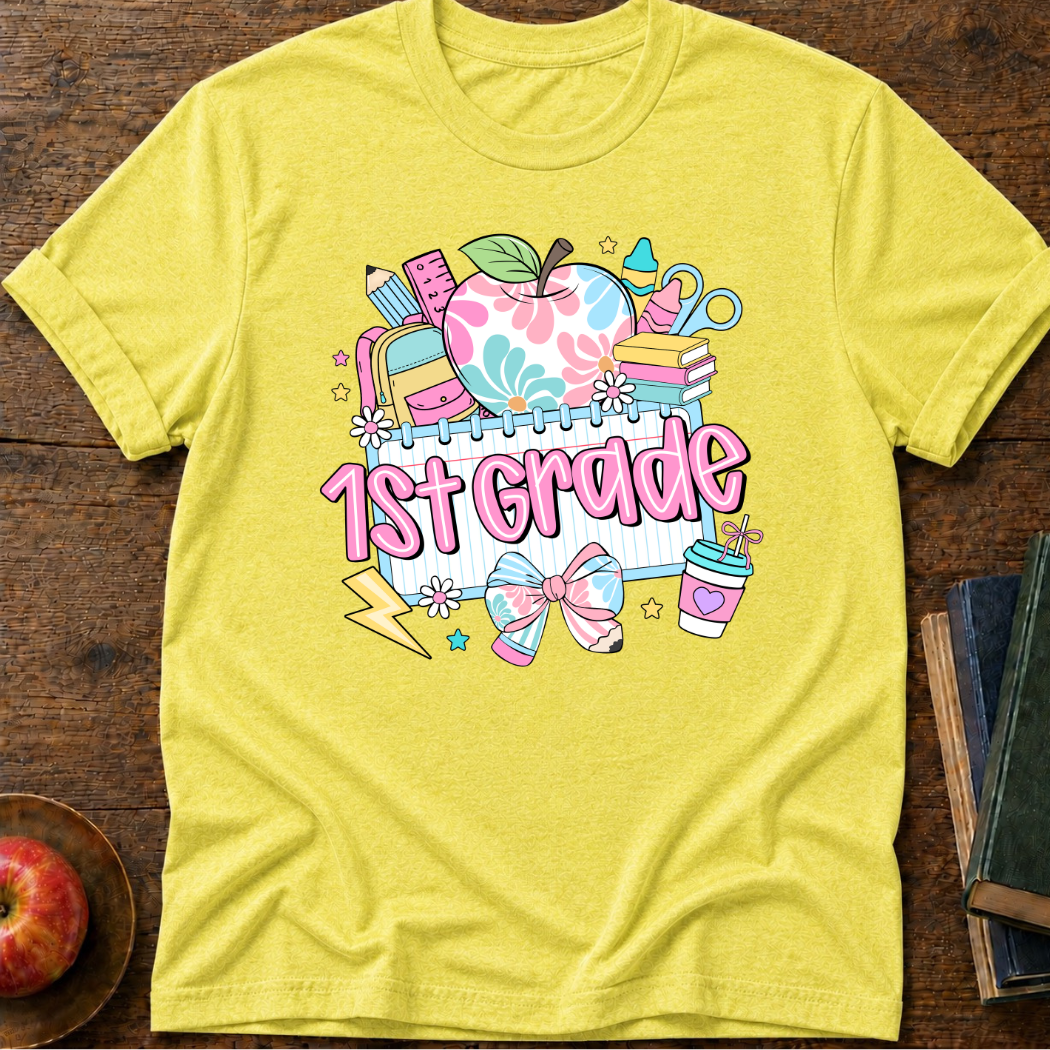 First Grade Coquette T-shirt