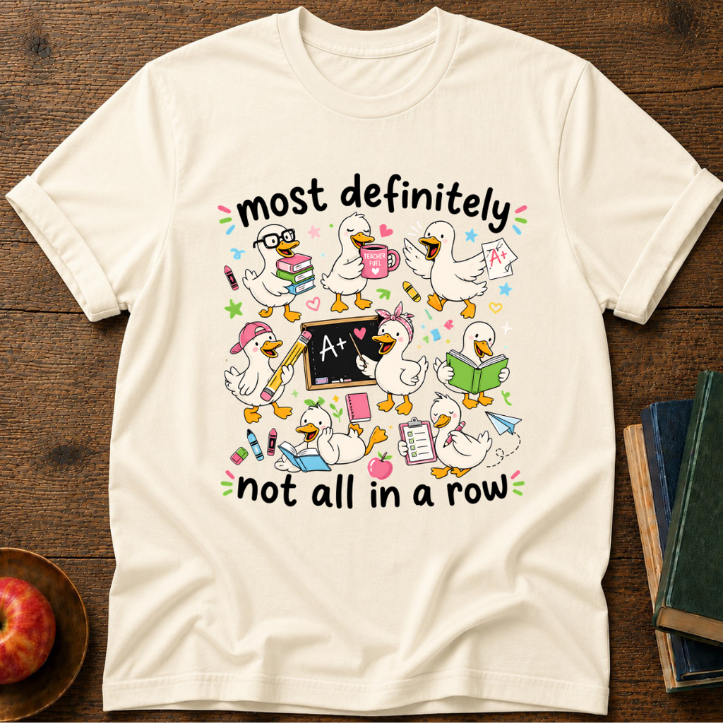 Duck in A Row  T-Shirt