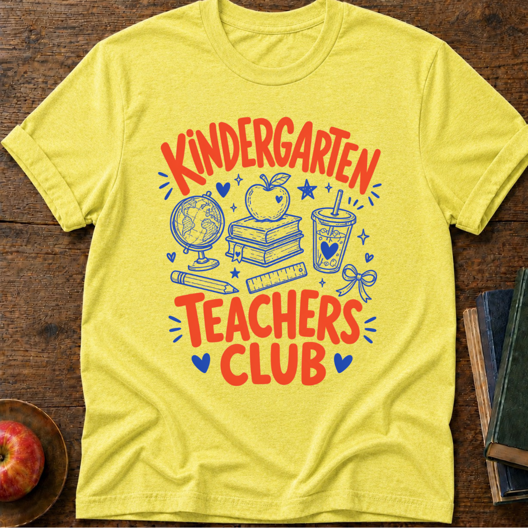 Kinder Teacher Club T-shirt