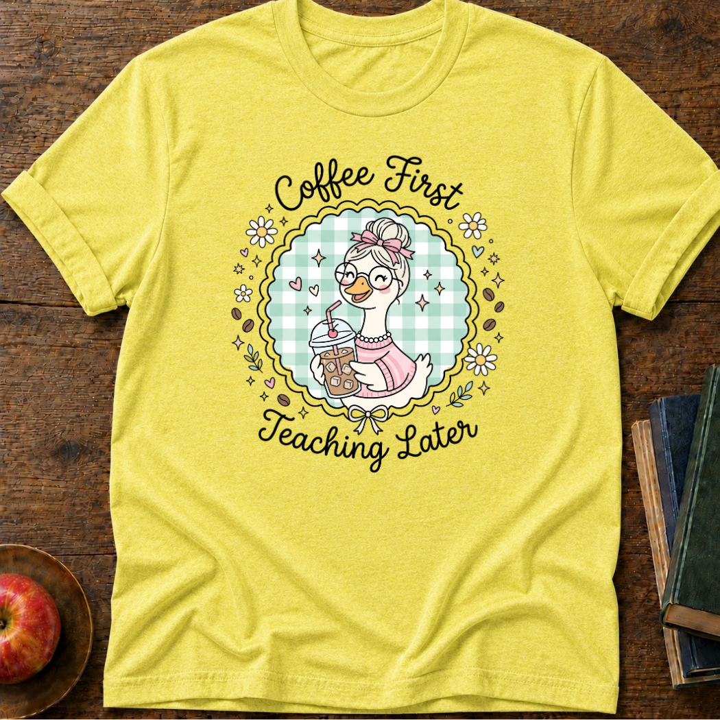Coffee First  T-shirt