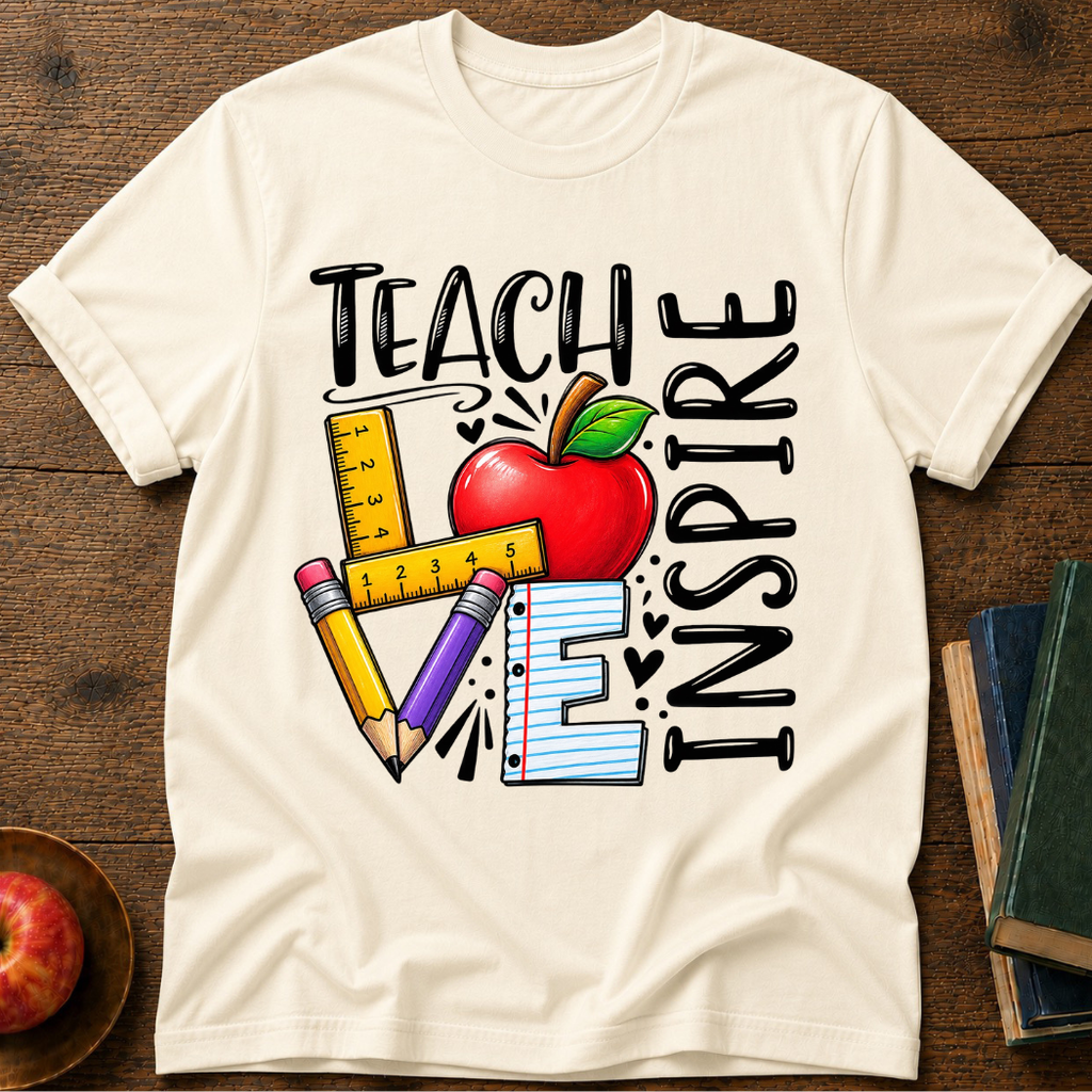 Teach Inspire  T-shirt