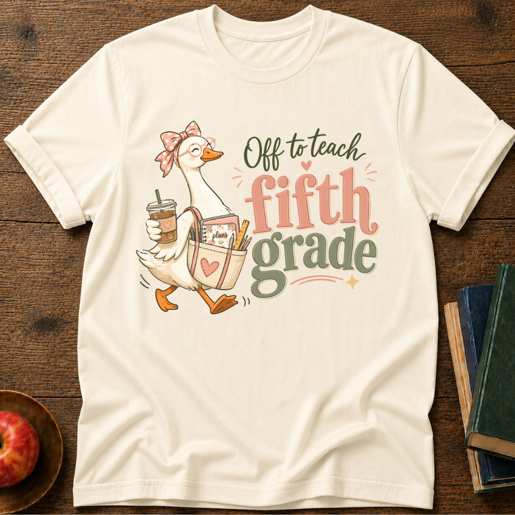 5th Grade Teacher T-shirt