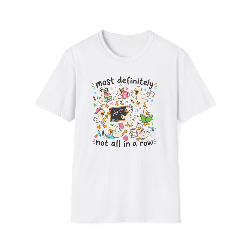 Duck in A Row  T-Shirt