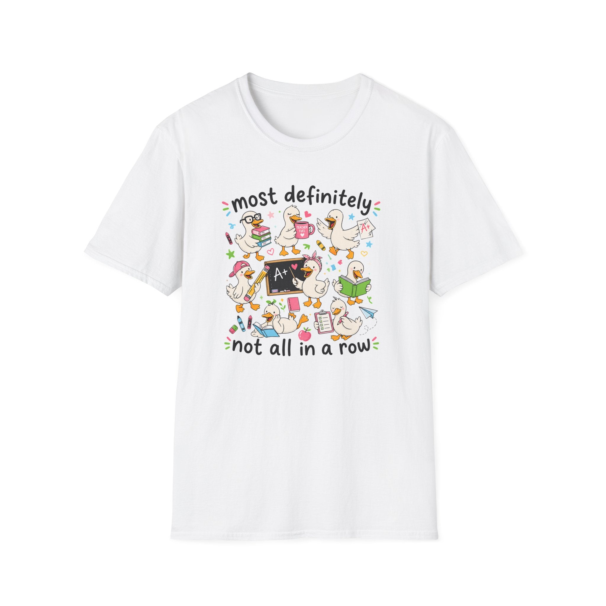Duck in A Row  T-Shirt