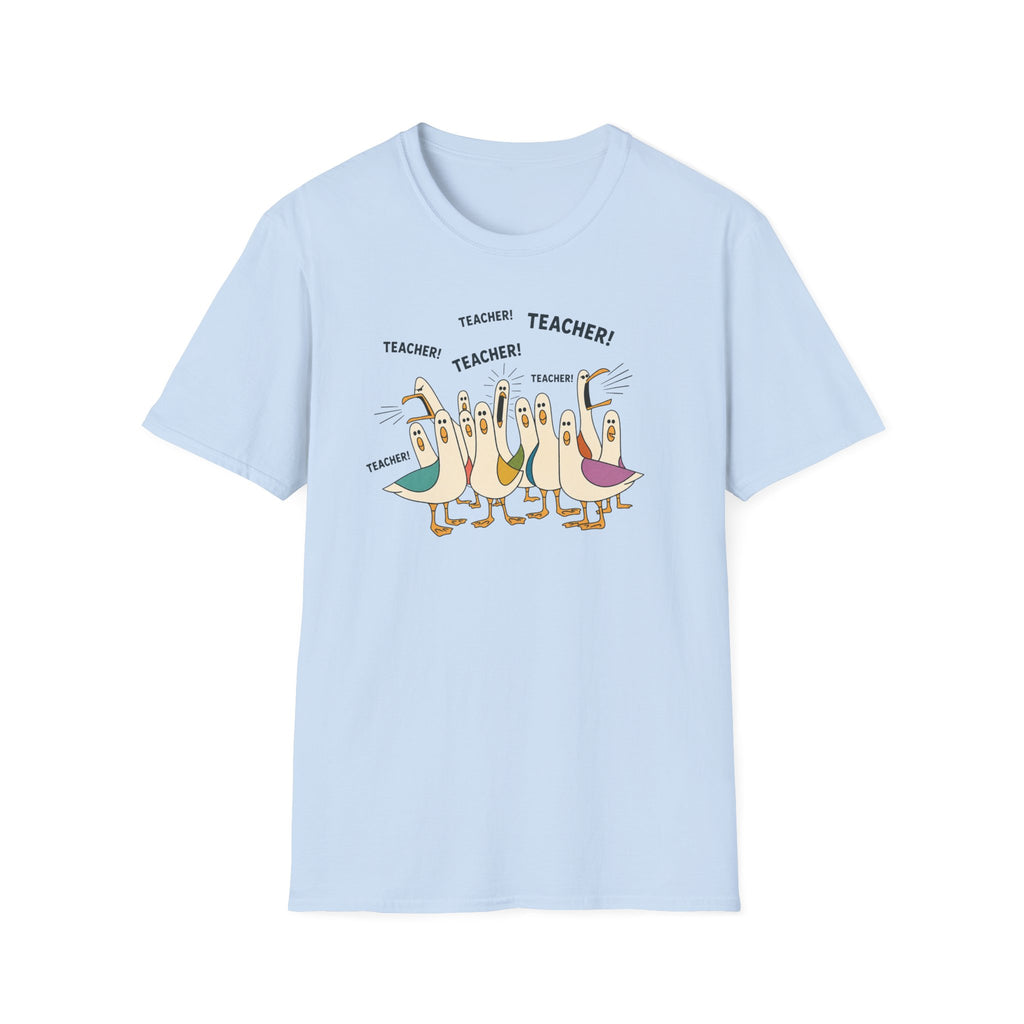 Duck Teacher T- shirt  T-Shirt