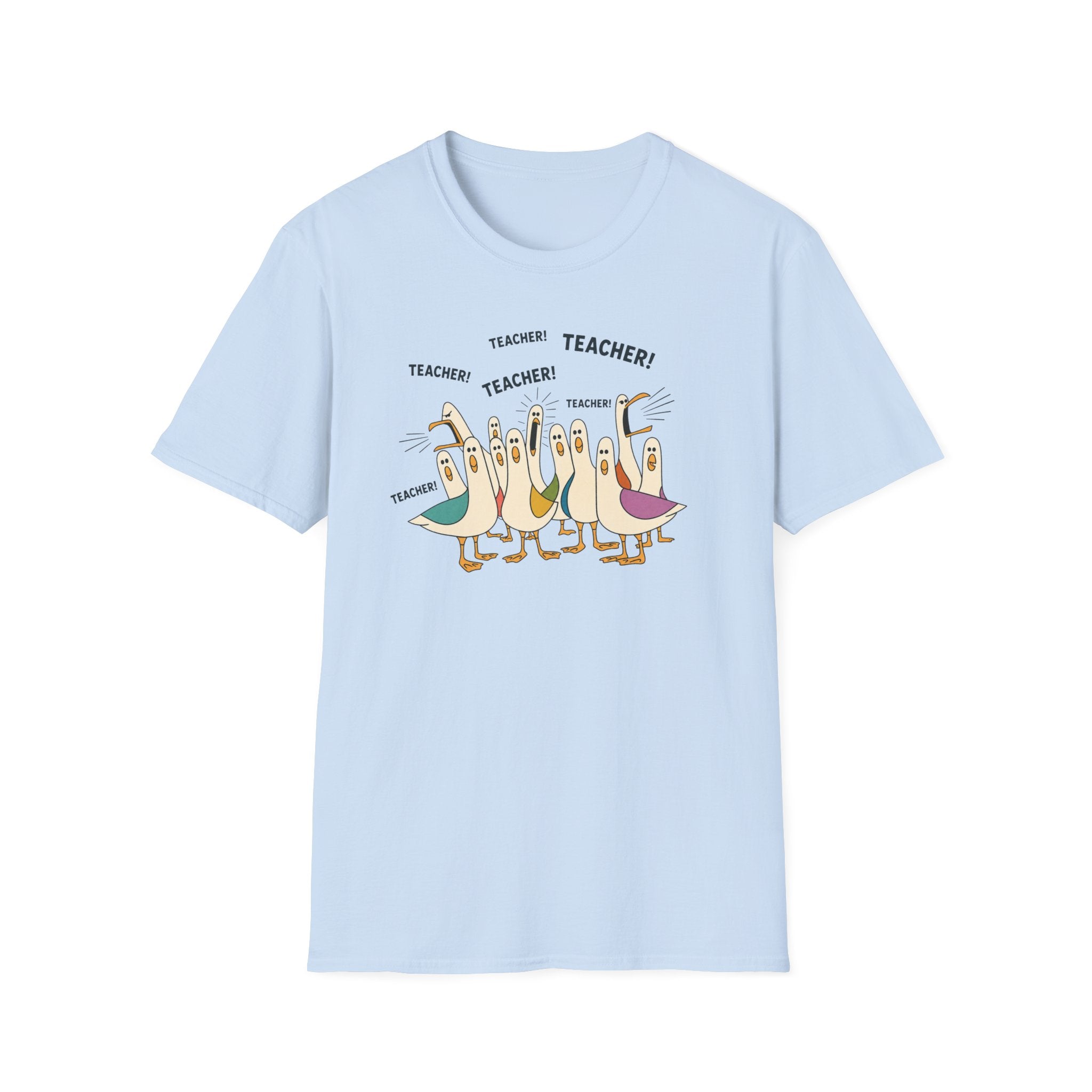 Duck Teacher T- shirt  T-Shirt