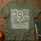 5th Grade Doodle T-Shirt