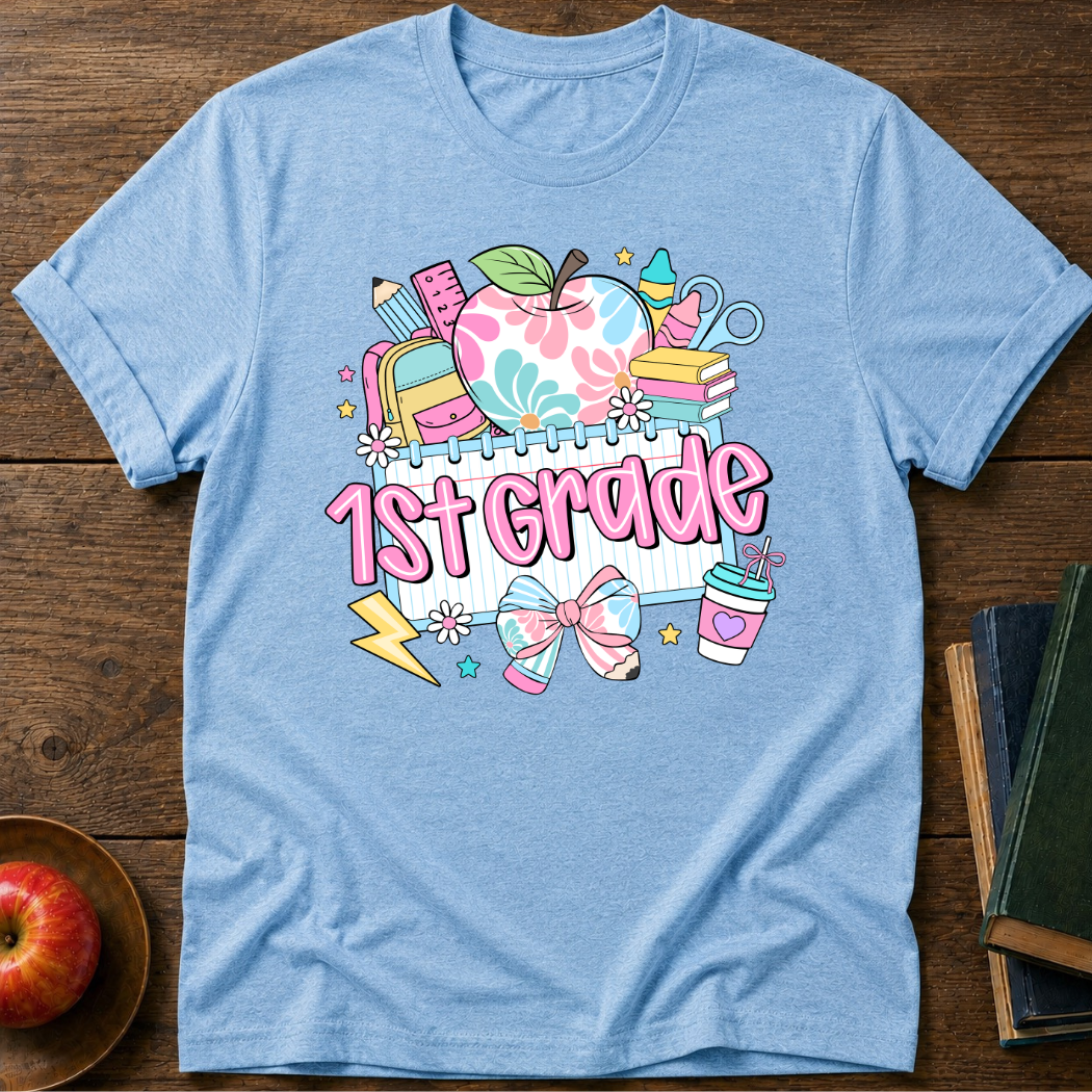 First Grade Coquette T-shirt