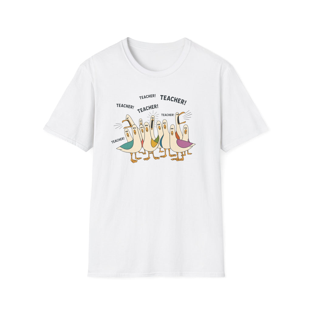 Duck Teacher T- shirt  T-Shirt
