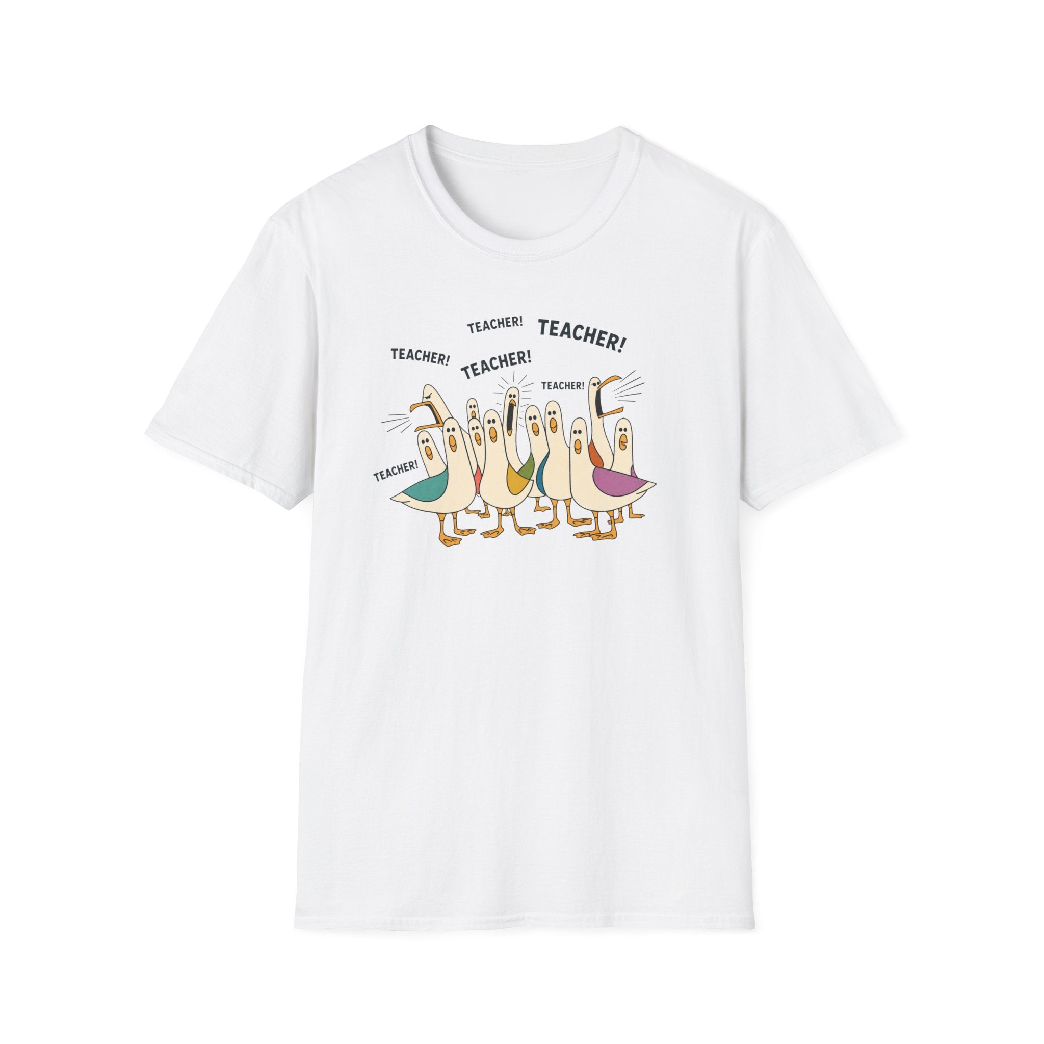 Duck Teacher T- shirt  T-Shirt