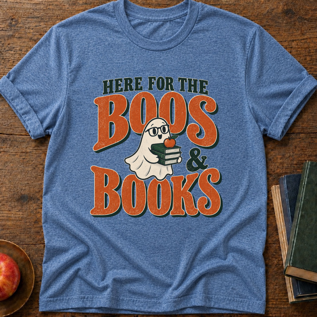 Boos & Books T-shirt