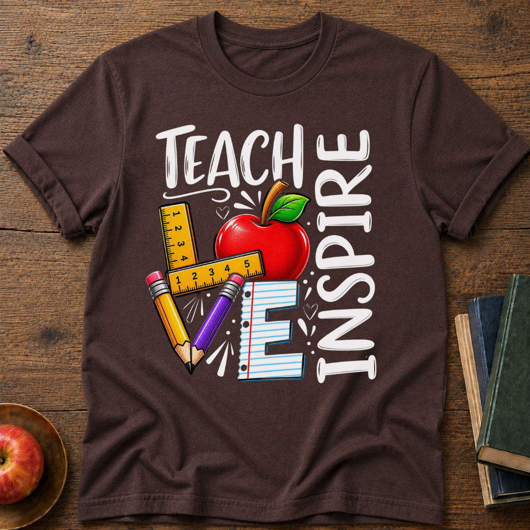 Teach Inspire  T-shirt