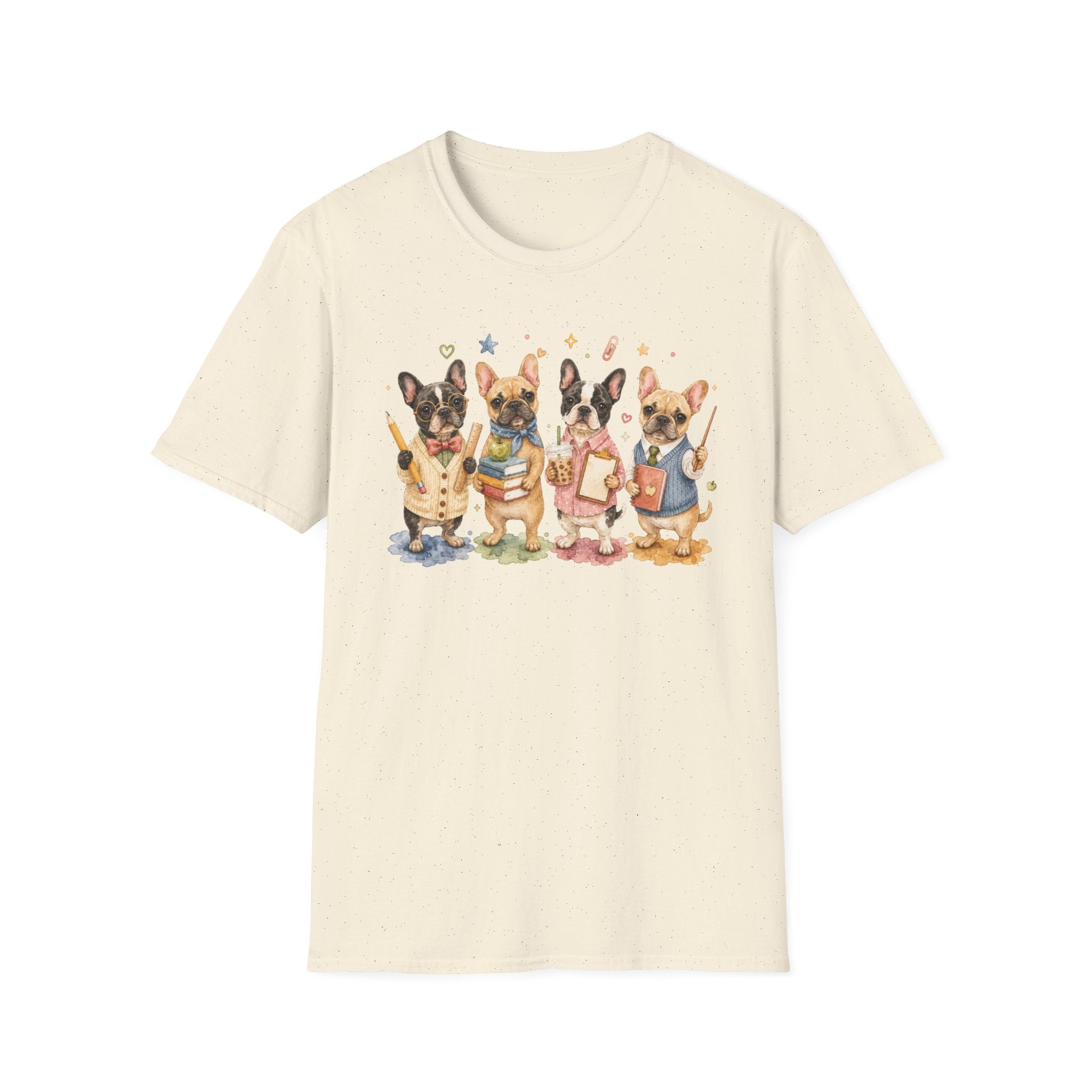 Frenchie Teacher  T-Shirt