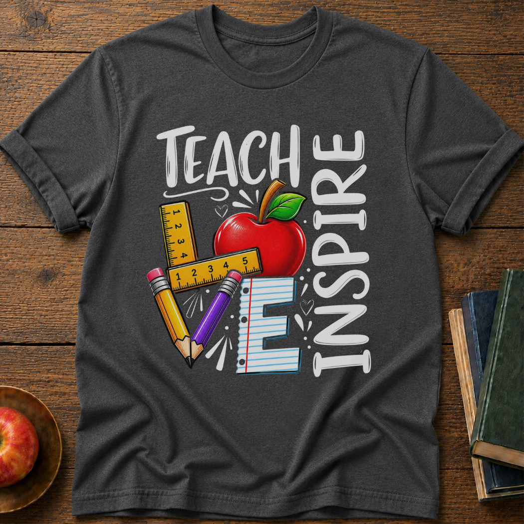 Teach Inspire  T-shirt