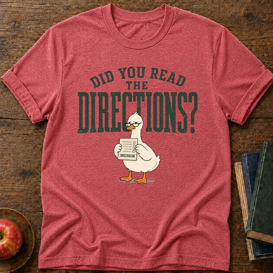 DId  You Read T-shirt