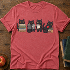 Cute Cat Teacher T-shirt