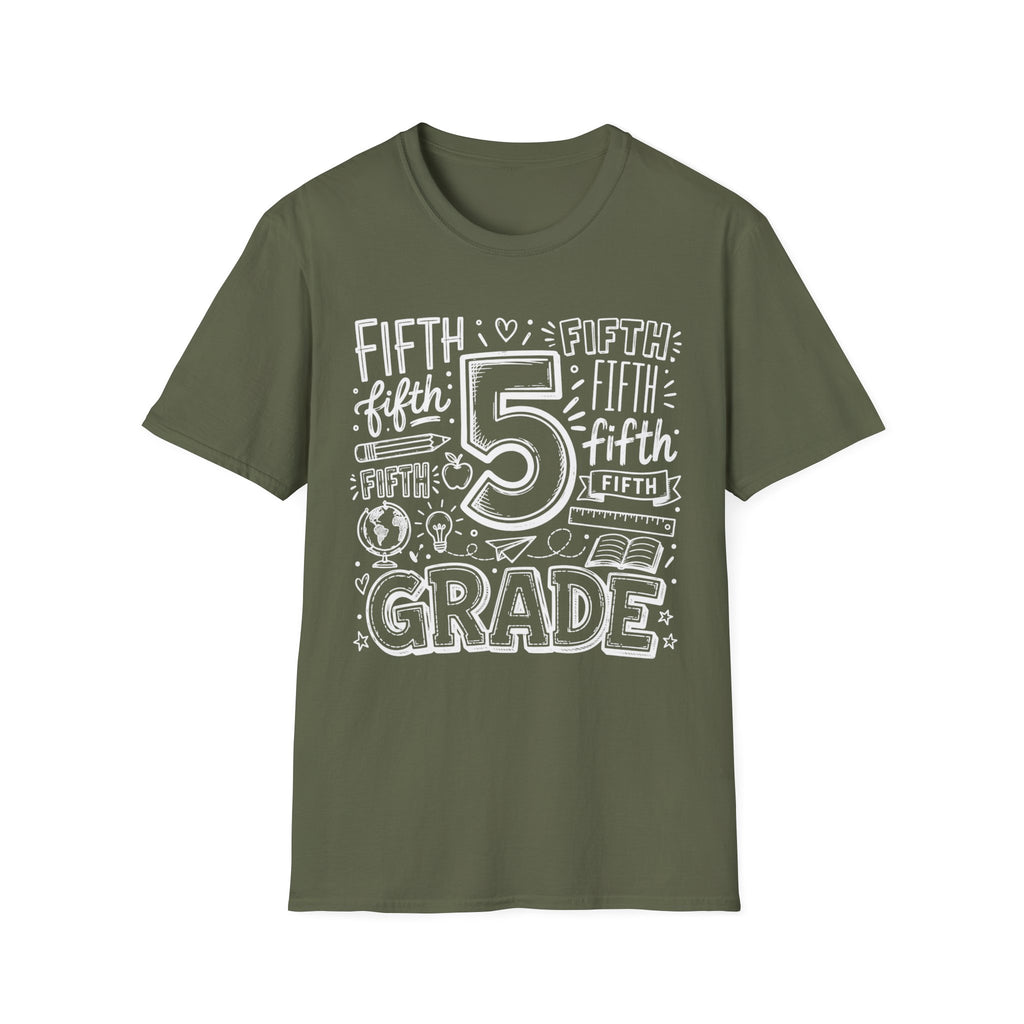 5th Grade Doodle T-Shirt