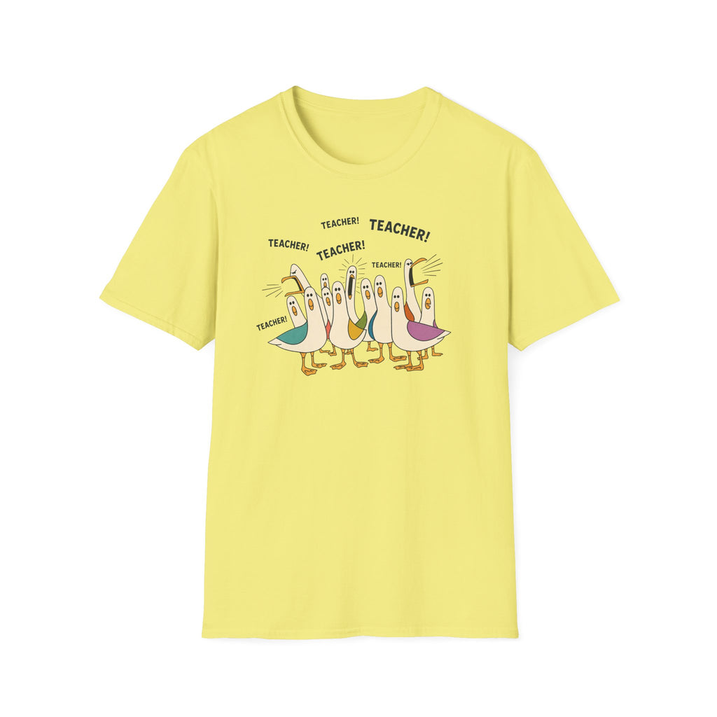 Duck Teacher T- shirt  T-Shirt