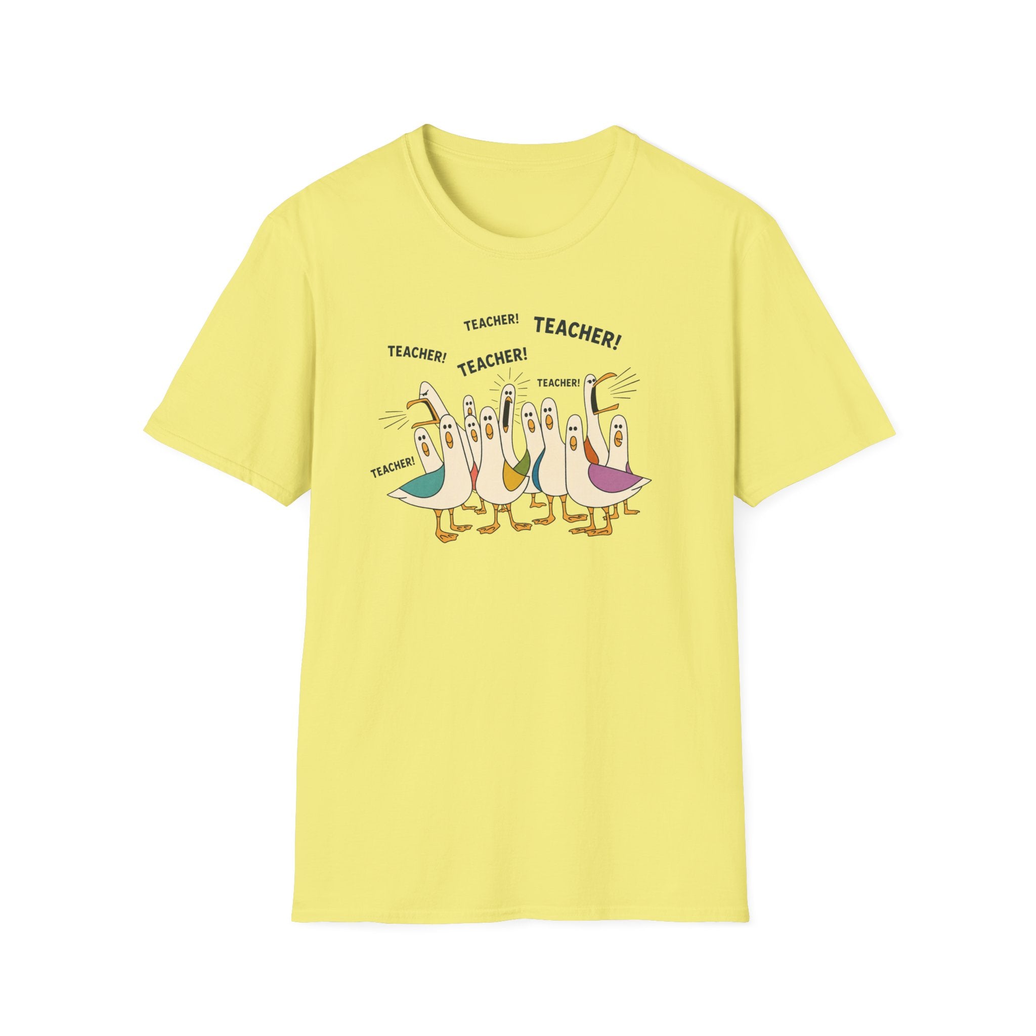 Duck Teacher T- shirt  T-Shirt