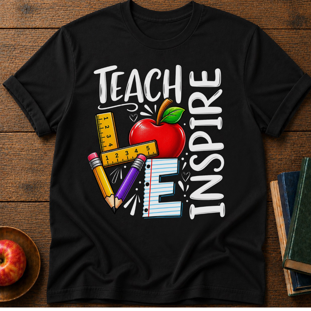 Teach Inspire  T-shirt