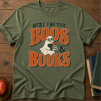 Boos & Books T-shirt