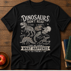 Dino Book  T-Shirt