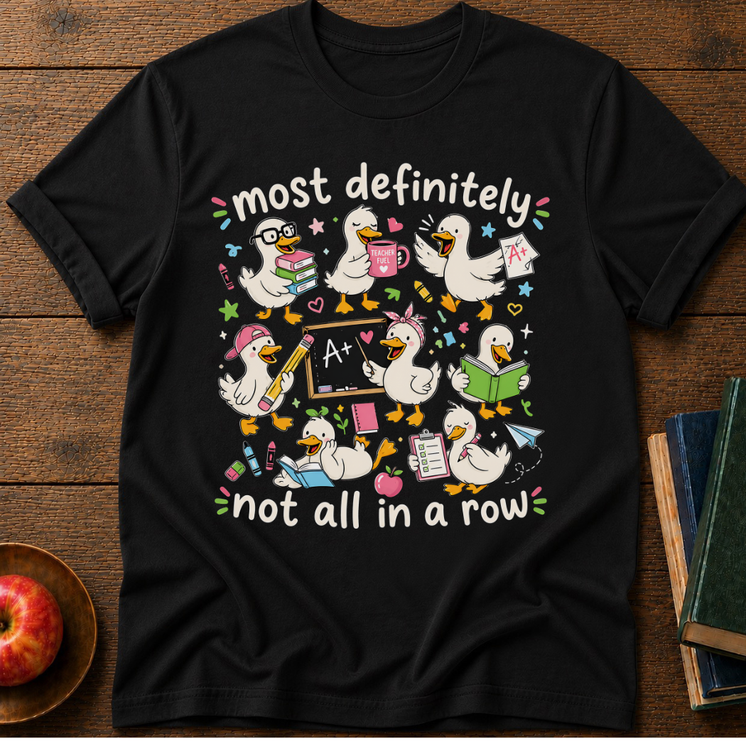 Duck in A Row  T-Shirt